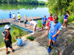 Preparing for canoeing